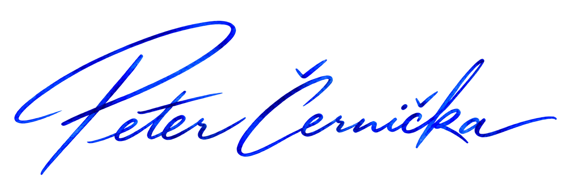 Peter Černička – podpis